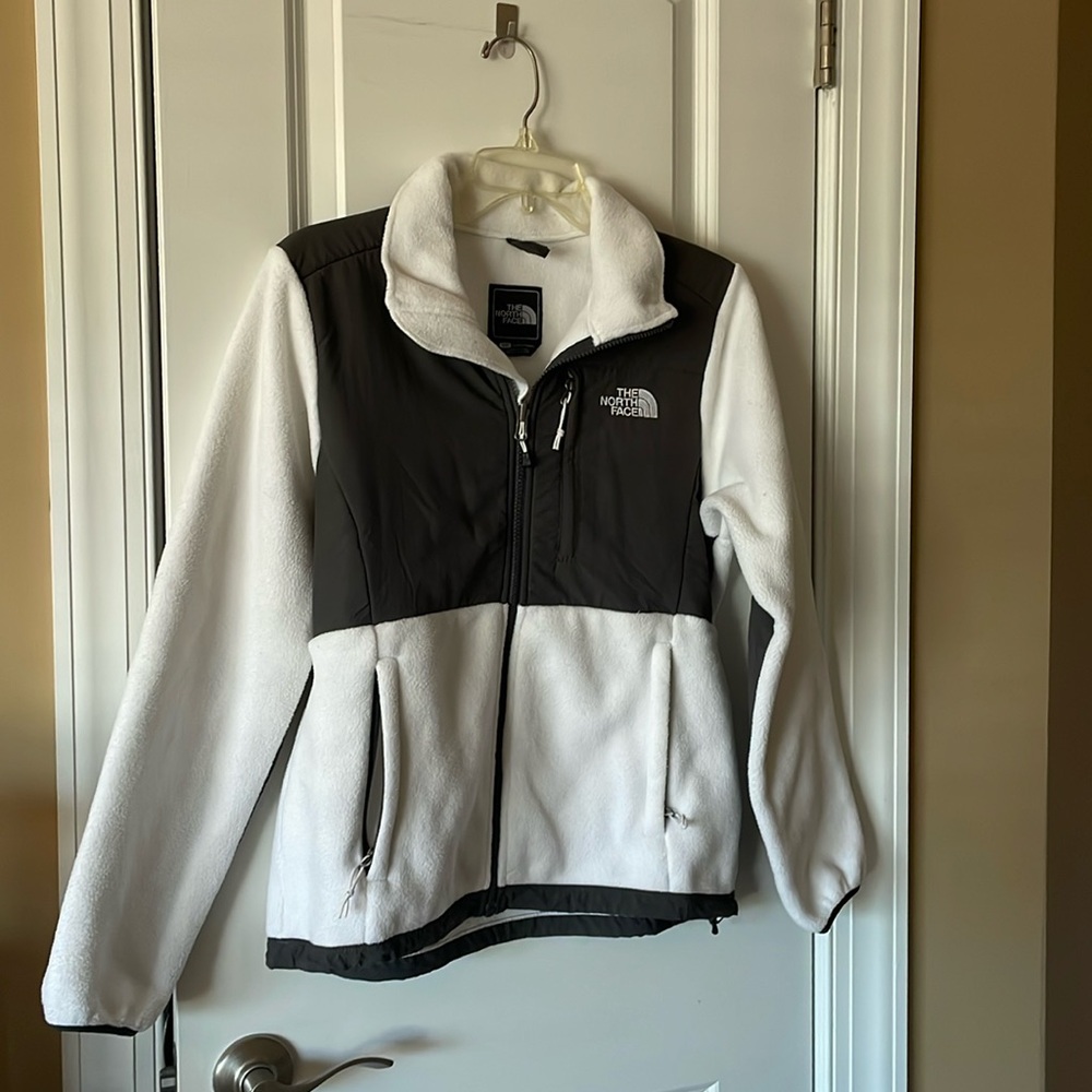North face Jacket White and Gray